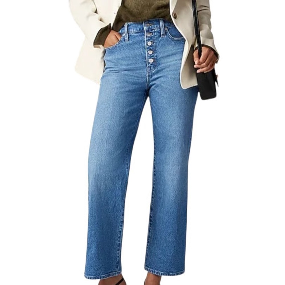 J. Crew • '96 Slim Wide Leg Jeans